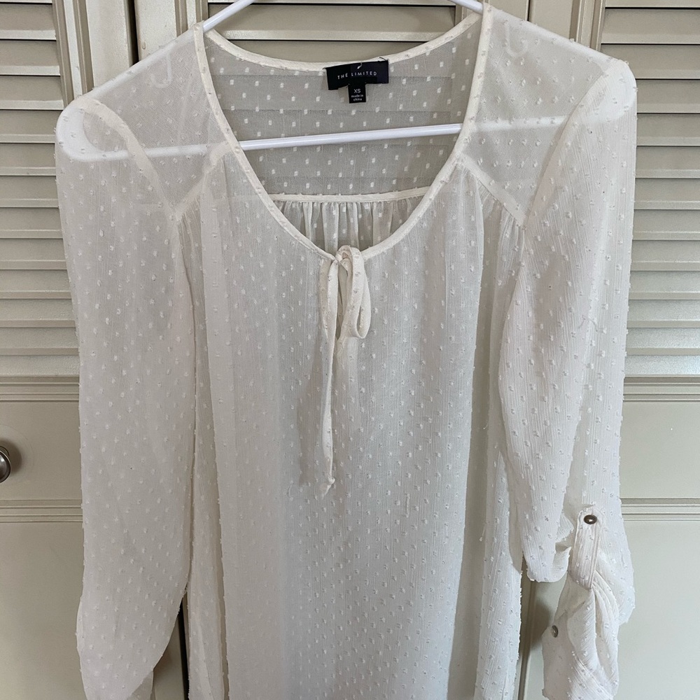 Cute see through top from The Limited.